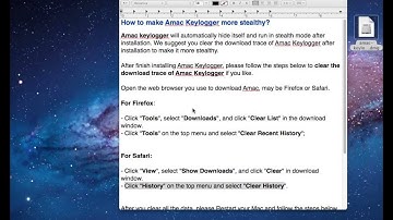 How to Make Amac Keylogger More Stealthy
