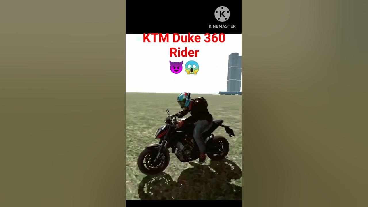 shots KTM Duke 360 RiderIndian bike driving 3D😱😱😱😈😈😈👿 YouTube