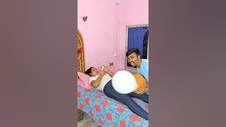 Wife sleeping time balloon pop prank goes hilariously wrong!