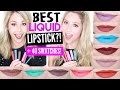 BEST LIQUID LIPSTICKS?! +40 SWATCHES | NEW Sephora Collection Cream Lip Stain