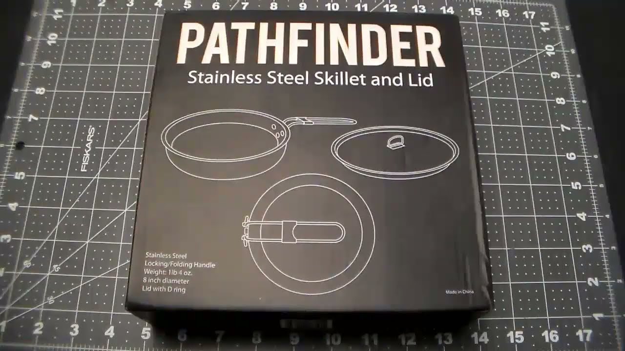 Pathfinder Folding Skillet/Lid 10 in