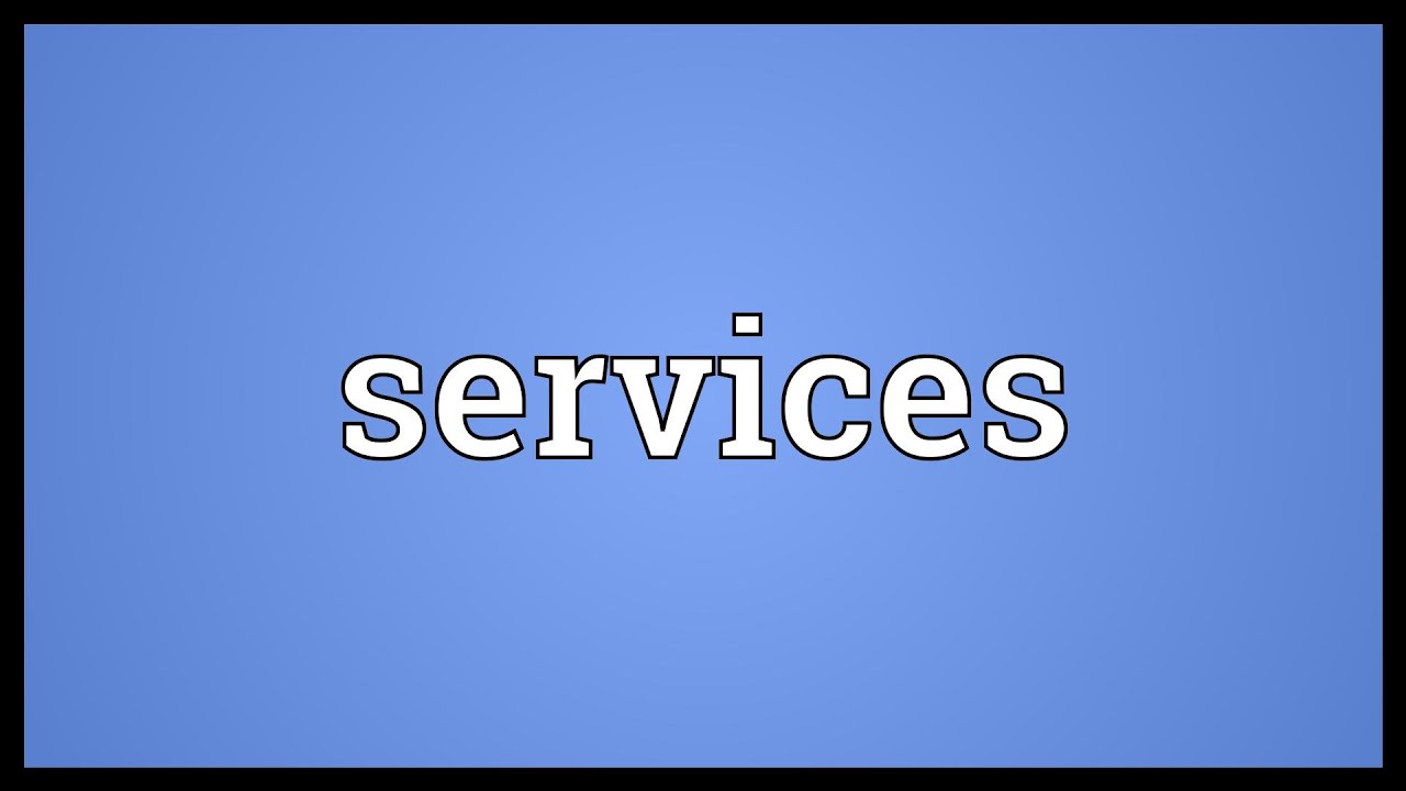 Services Items
