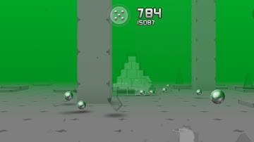 Playing Smash Hit 2 Custom levels cuz I