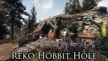 TES V - Skyrim Mods: Reko Hobbit Hole
