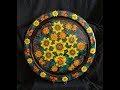 Подсолнухи в Петриковской росписи. Petrykivka painting. Sunflower