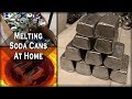 Melting Aluminum Cans At Home - Easy DIY Recycling Process