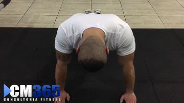 Flexão de Braço com o Joelho Apoiado (Knee Push-Up)