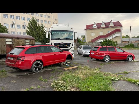 Будні водія Нової Пошти.Нова Skoda злетіла з дороги.