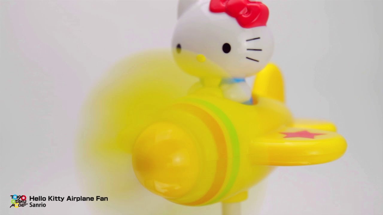 Hello Kitty Airplane Fan ハローキティ 飛行機ファン Youtube