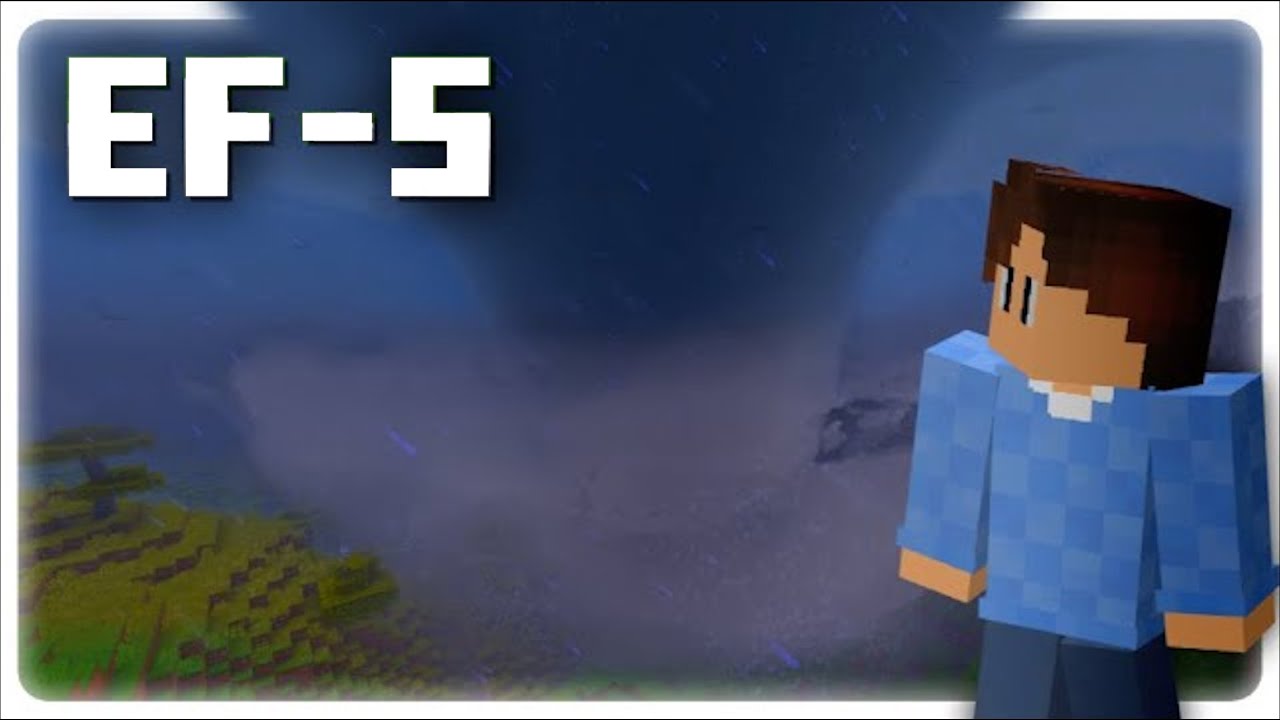 Самый РЕАЛИСТИЧНЫЙ мод «Торнадо» в MINECRAFT!
