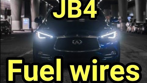 Q50 Q60 Redsport Jb4 fuel wires install