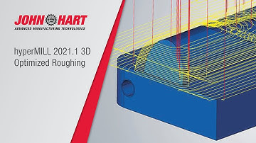 hyperMILL 2021.1 - 3D Optimized Roughing