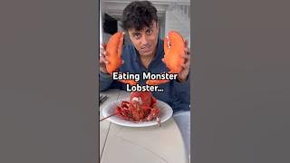 Eating 5 Pound Lobster