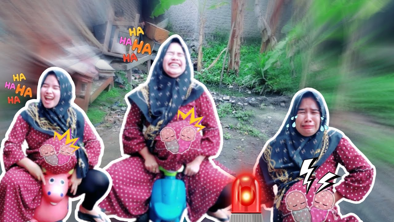 Drama ibu hamil main kambing kambingan dan motor motoran, 24 jam jadi