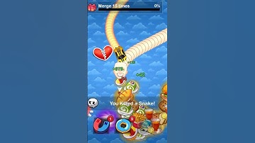 Snake Merge Game #1 #viral #game #shorts #youtubeshorts