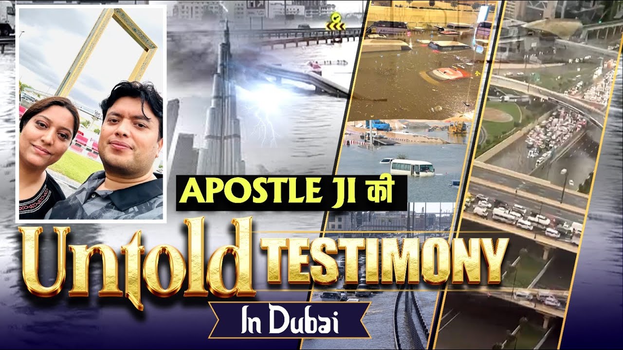 Apostle Ji  Untold Testimony in Dubai   testimony  dubai AnkurNarulaMinistries