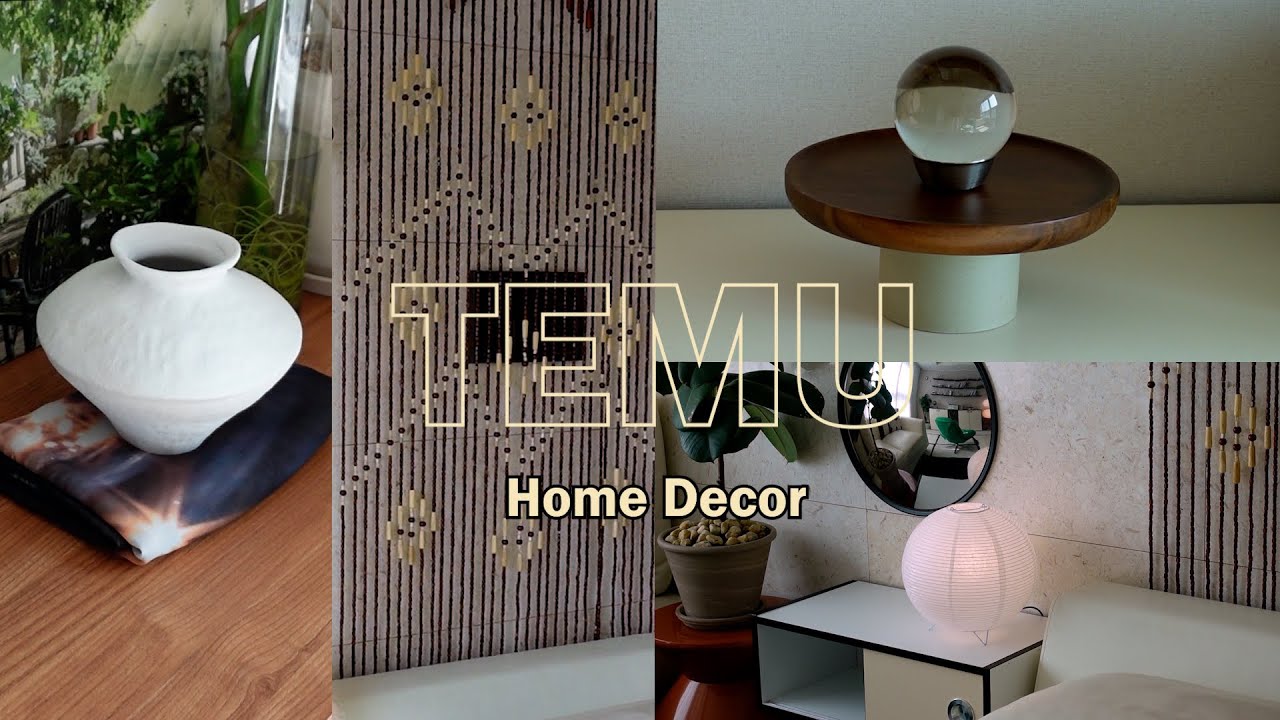 🏡테무에서 찾은 감성 인테리어템 7가지 | 테무깡 성공 | 테무하울 | 가성비 소품 | 홈데코 | 집꾸미기