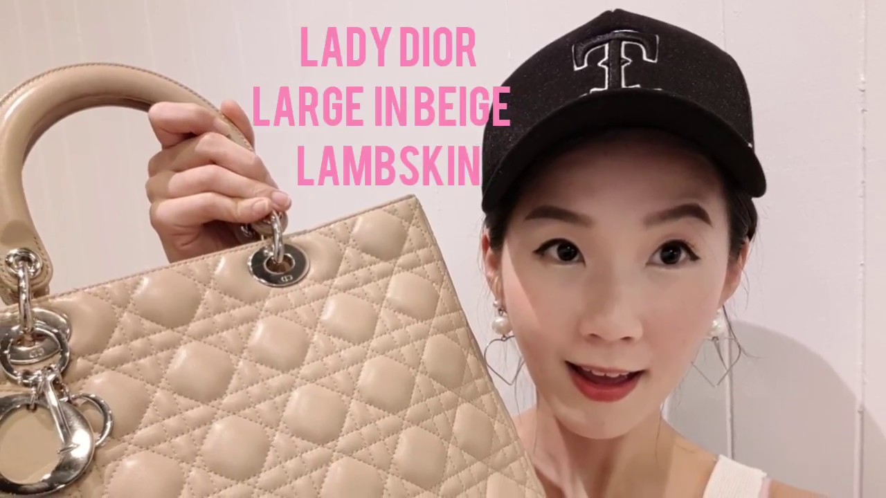 lady dior large review