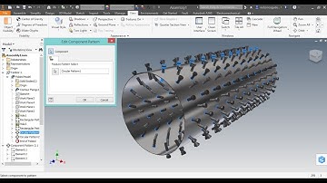 Uso de Pattern - Autodesk Inventor Profesional