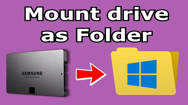 How to mount a drive as a folder in Windows 11 & 10