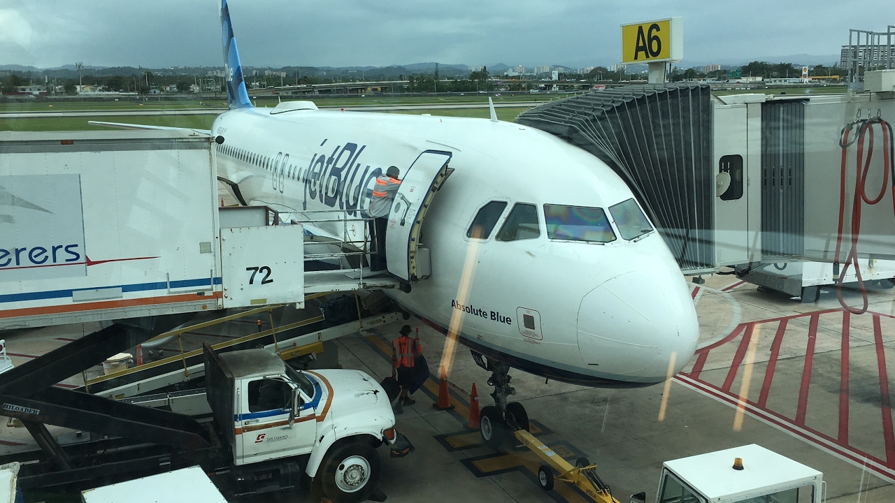 JetBlue A320 Flight MCOSJU YouTube