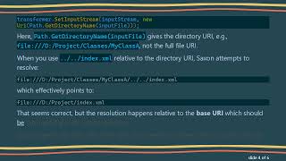 Fixing the FODC0002 XSLT Error Caused by Incorrect Base URI in Saxon Transformations