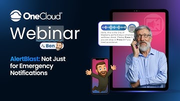 AlertBlast Webinar