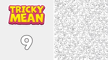 Tricky Mean: Brain Puzzle Level 9