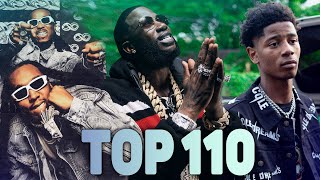 MY TOP 110 RAP SONGS OF 2022