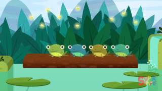 Five Little Speckled Frogs   Kids Songs   Super Simple Songs   YouTube