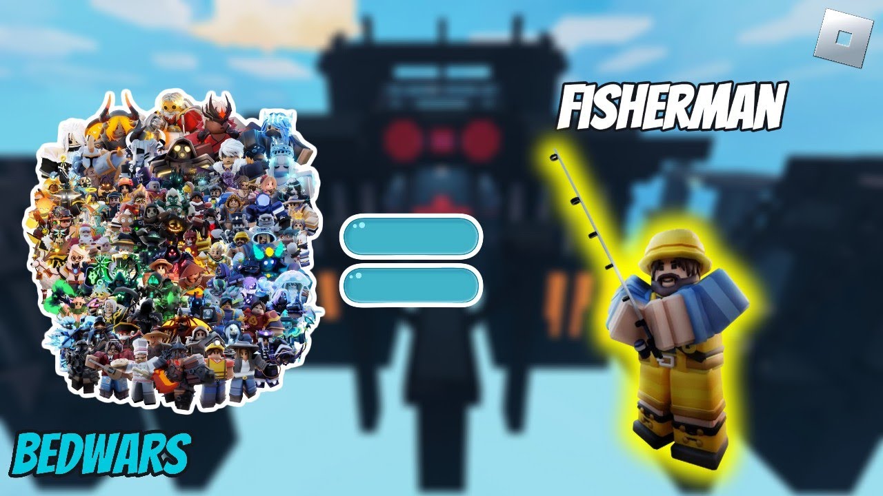 Fisherman | Winning with every kit in Roblox Bedwars (S10) - YouTube
