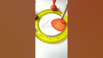 Oddly Satisfying Spirograph! 😍✍️ #Spirograph #OddlySatisfying #Art #shorts