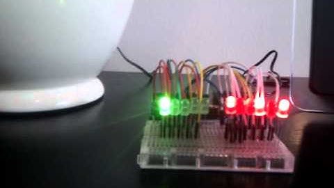 Arduino binary clock