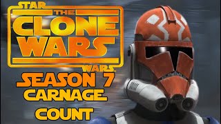 Star Wars Clone Wars Season 7 Carnage Count