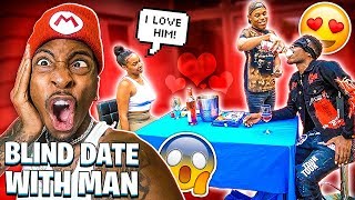 WE SET TRAVIS UP ON A BLIND DATE WITH A MAN!