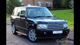 Range Rover 3.6TD V8 Vogue SE (2008/58) Range Rover 3.6TD V8 Vogue SE (2008/58)