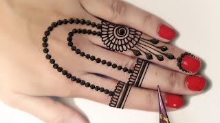 New  Jewellery Mehendi Design 2021 For Back Hand By RJ Henna #Shorts