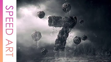 Matte painting in 3dsmax & photoshop