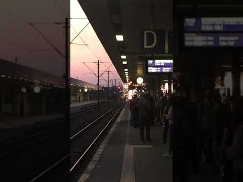catenary firework - Hannover Hbf 22.09.2020