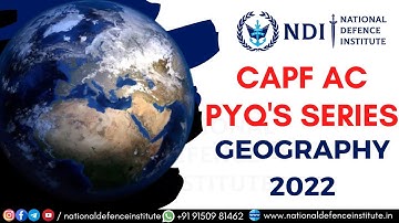 UPSC CAPF AC PYQ