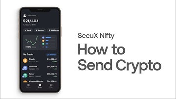 SecuX Nifty - How to Send Crypto From an NFT Wallet Safely