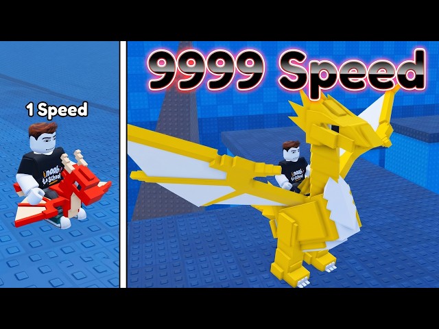 ฝึกมังกรจนกลายเป็นมังกรที่บินเร็วที่สุด Roblox +1 Speed Dragon Escape