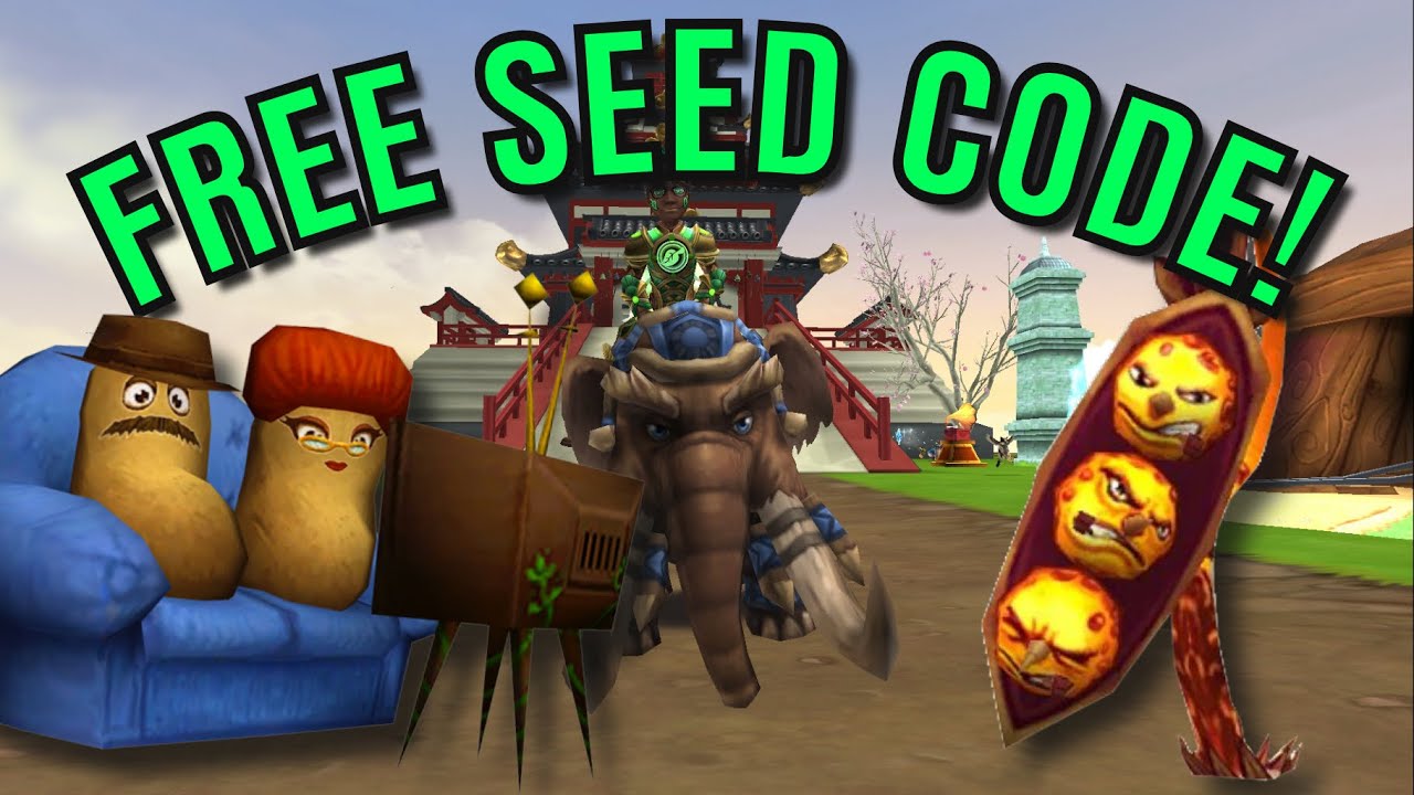 🚨FREE CODE! FREE COUCH POTATOES AND EVIL MAGMA PEAS! Wizard101 News!