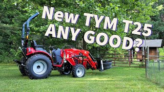 TYM Tractor T25 vs T264