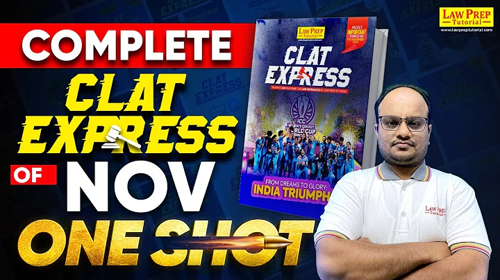 Important GK & Current Affairs Updates of November 2025 in One Shot | CLAT Express Nov Edition