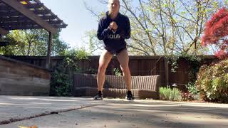 Lateral deceleration 1-2 stick