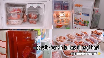 Daily Vlog IRT‼️Kegiatan Ibu Rumah Tangga, Bersihin Kulkas Kotor dan Food Prep Prohe ✨