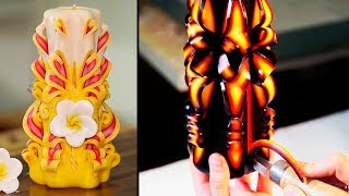 Descubre el Arte de las Velas Talladas a Mano! | Hand carved candles