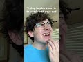 Trying to pick a movie to watch with your dad #shorts #shortsviral #comedy #relatable #movies