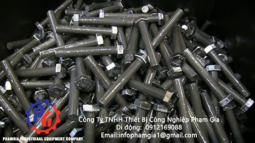 Máy làm bulong - quy trình sản xuất bu lông